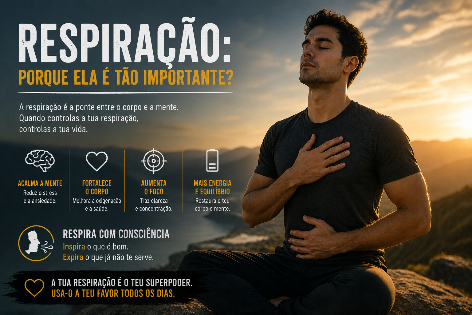 Respiração: porque ela é tão importante?